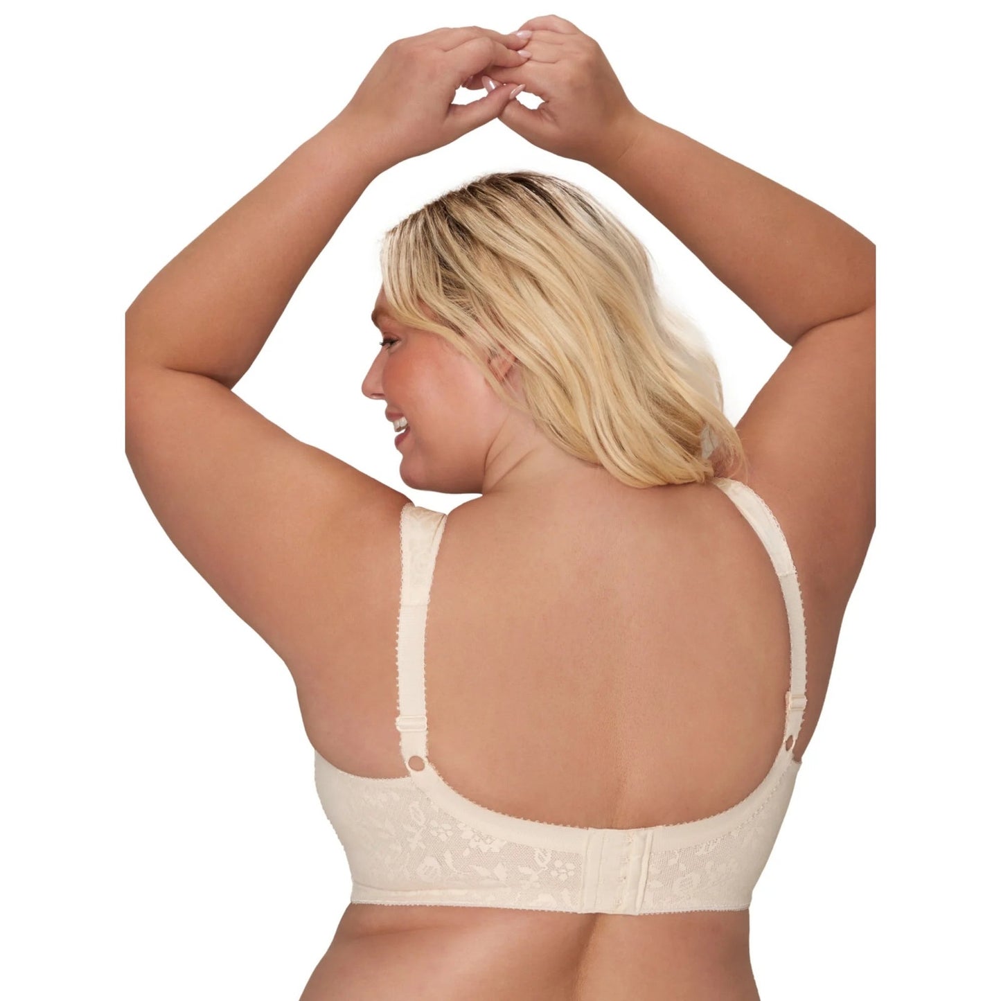 Playtex 18 Hour Ultimate Shoulder Comfort Wireless Bra – Natural Beige – 44DD