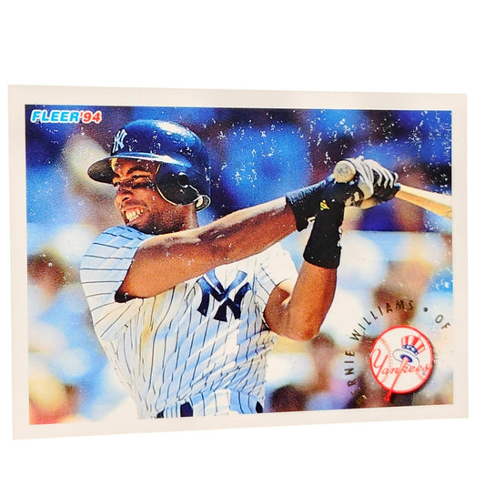 Bernie Williams, New York Yankees, #251, 1994 Fleer Baseball Collector's Card