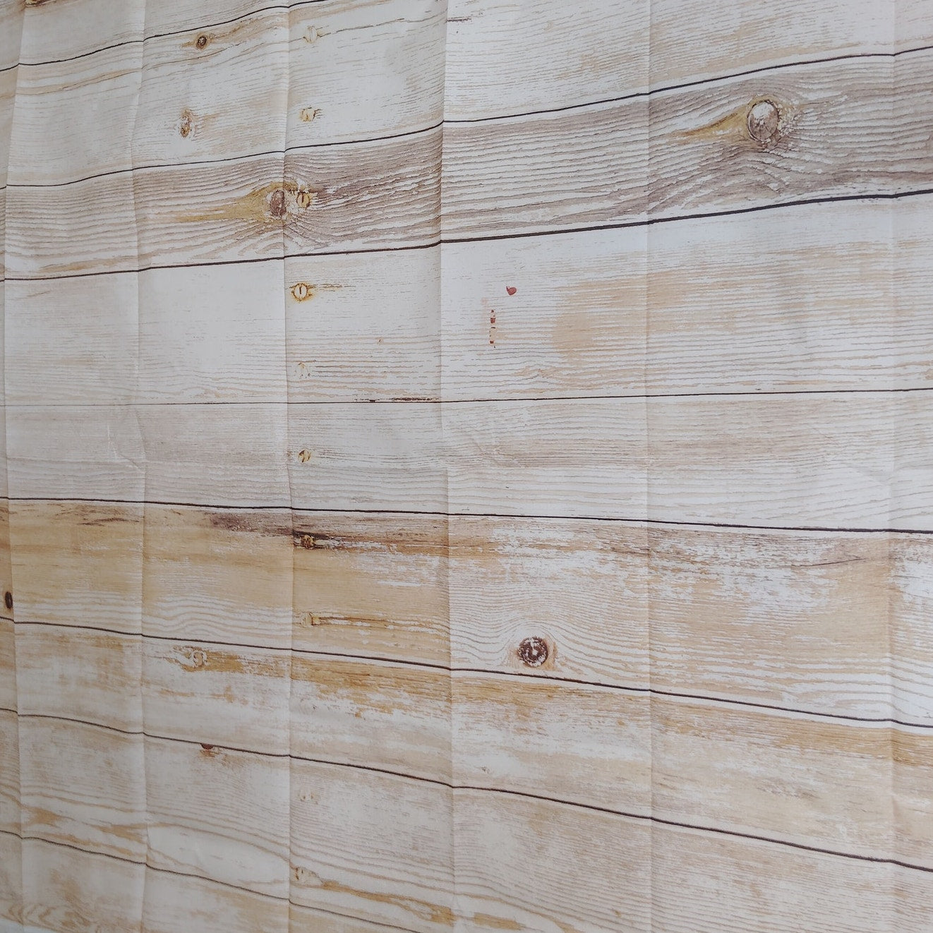 7 FT x 5 FT Backdrop Lt. Brown Aged Planks Seamless Vintage/Rustic Background