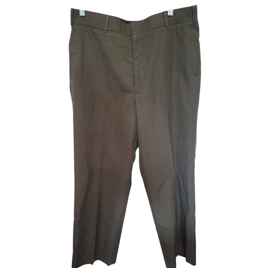 USMC Service Trousers - Size 34R - Green Shade 2212 - Tropical 55/45 Poly/Wool