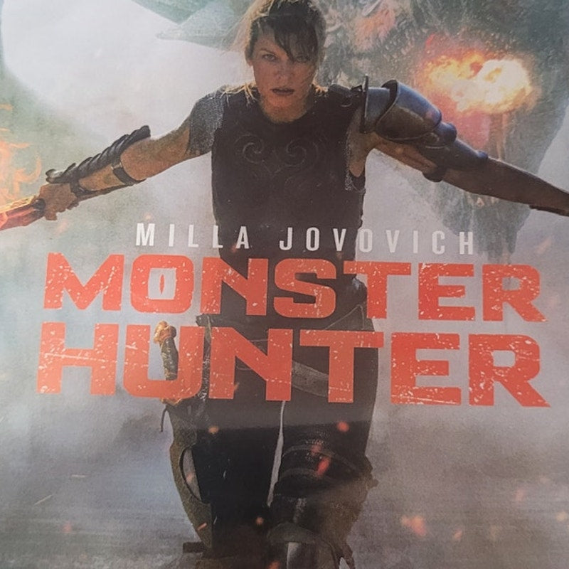 Monster Hunter DVD Milla Jovovich Action Fantasy Video Game Adaptation