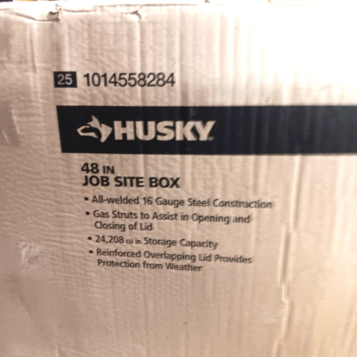 LOCAL PICKUP ONLY - Husky 48" Matte Army Green Steel Jobsite Box LOCAL PICKUP