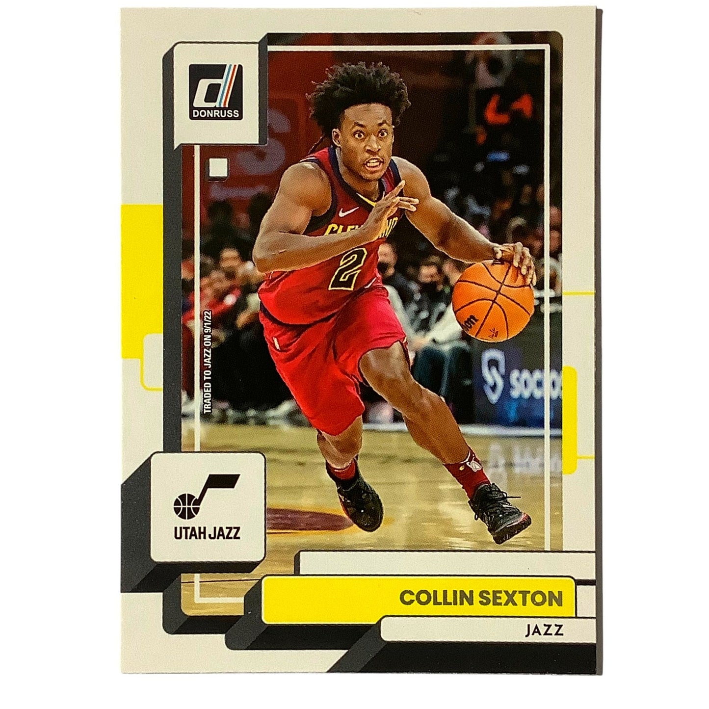 Collin Sexton, Card #38, Utah Jazz, 2022-23 NBA Panini Donruss