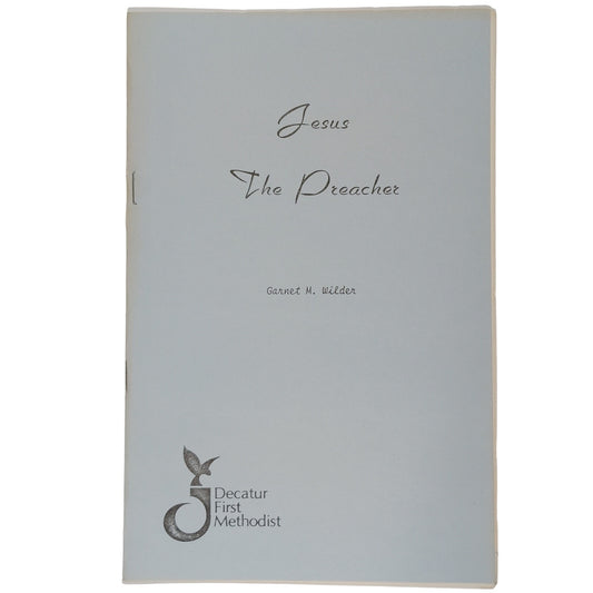 Sermon Program, G. M. Wilder, First United Methodist Church, Decatur GA – 3/1/81