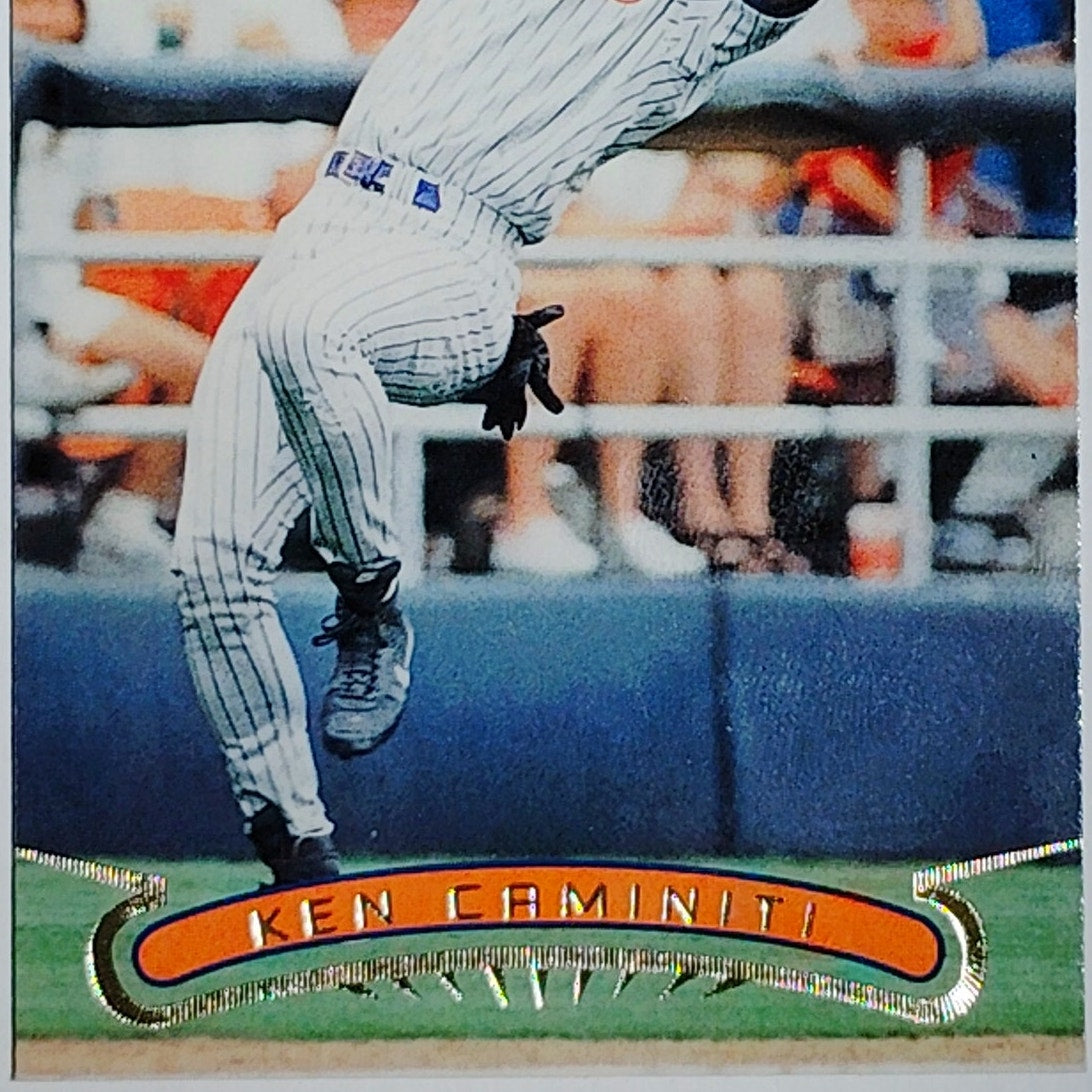 1996 Stadium Club #77 Ken Caminiti San Diego Padres Third Baseman - VG/EX