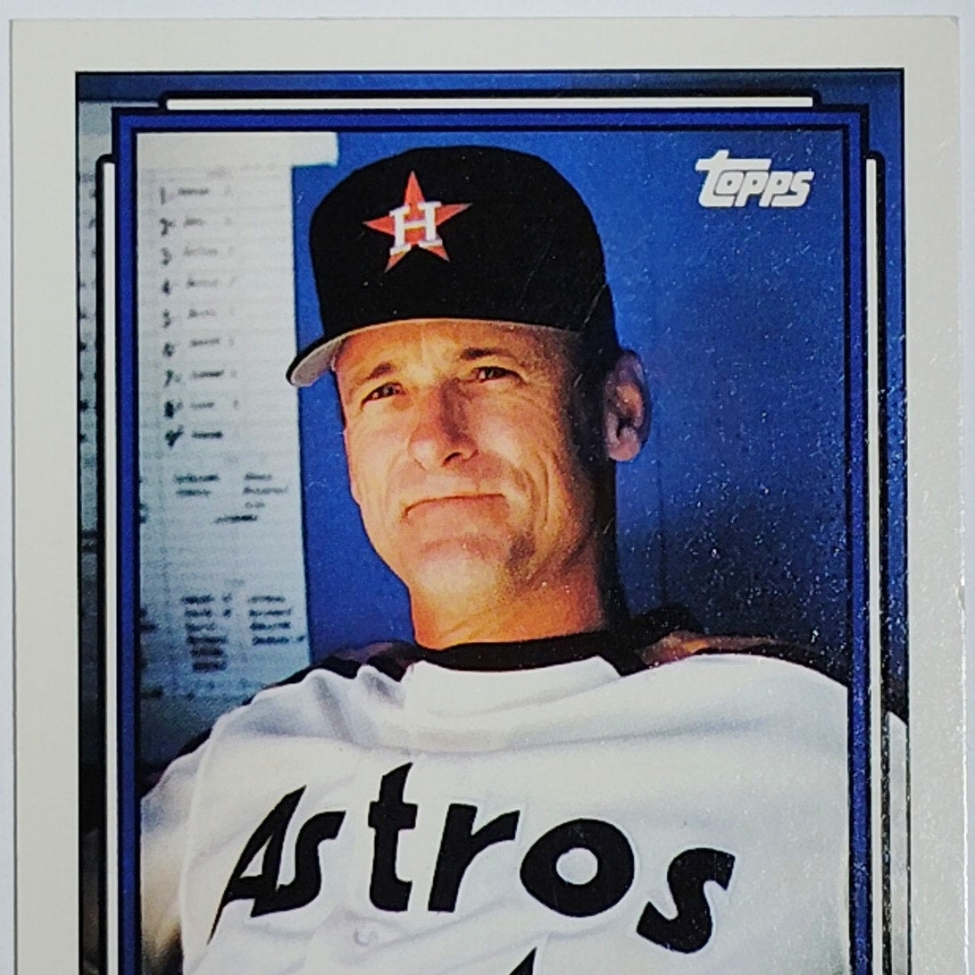 1993 Topps #729 Art Howe Gold Foil Winner Houston Astros Manager - VG/EX