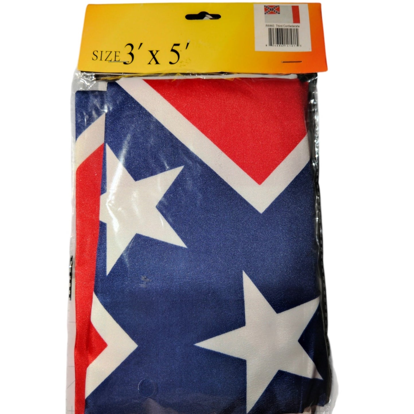 Ruffin Flag 3rd National Flag, 3 Ft x 5 Ft Polyester Flag w/ Brass Grommets