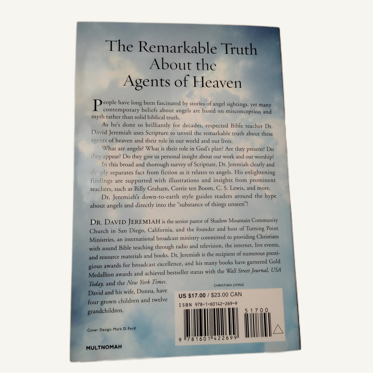 Angels: What the Bible Reveals - Dr. David Jeremiah Paperback Book, 2006 Print
