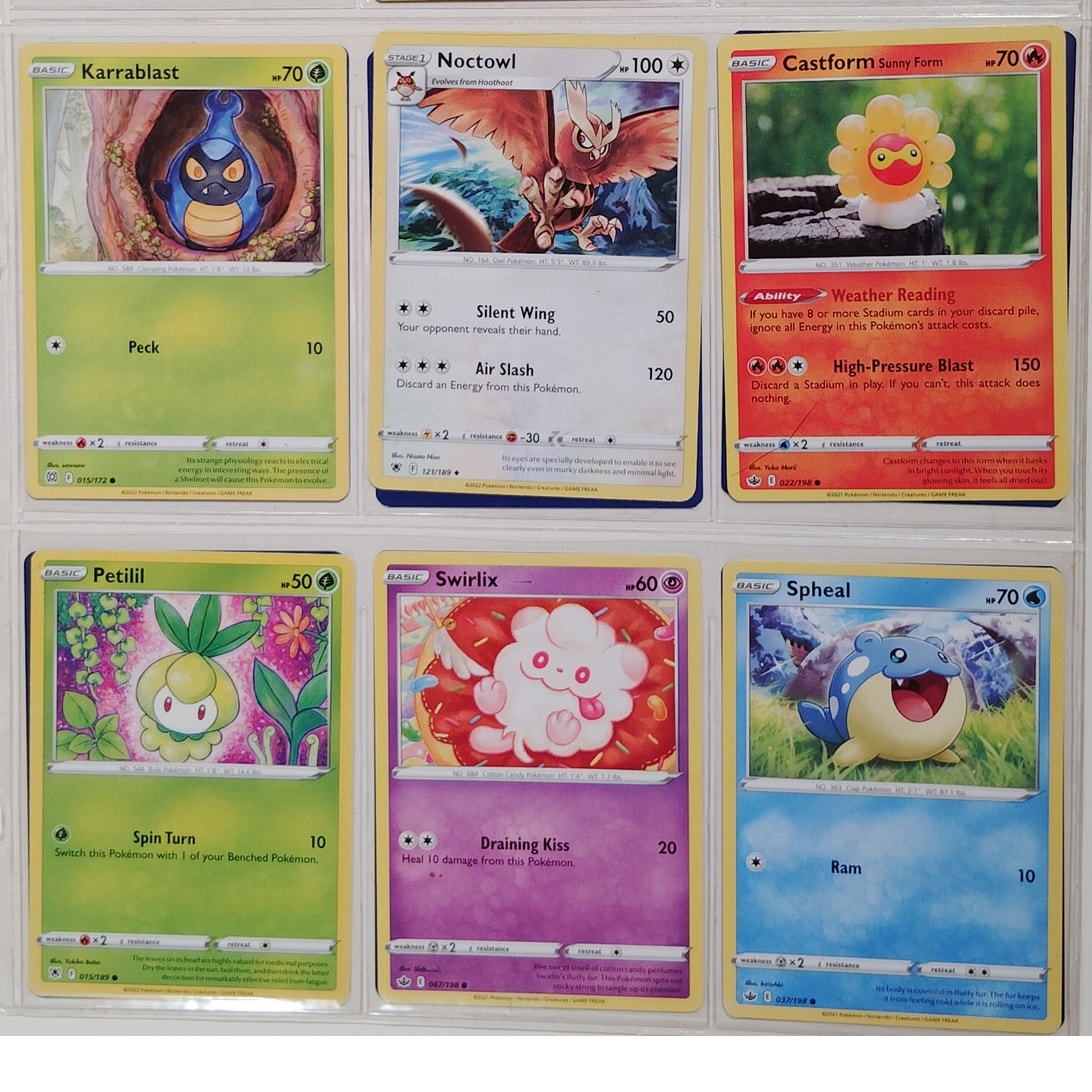 18 Random Pokémon Cards Pictured, Actual Photos Provided