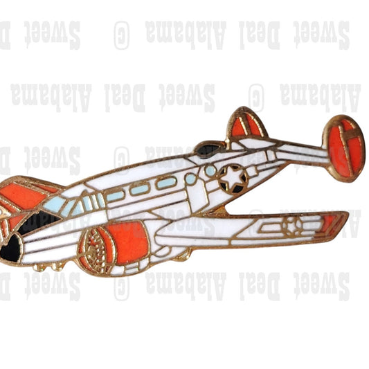 Expeditor SNB Aircraft, Collector's Hat, Lapel, Brooch Pin 1-1/4"W x 1-2"H