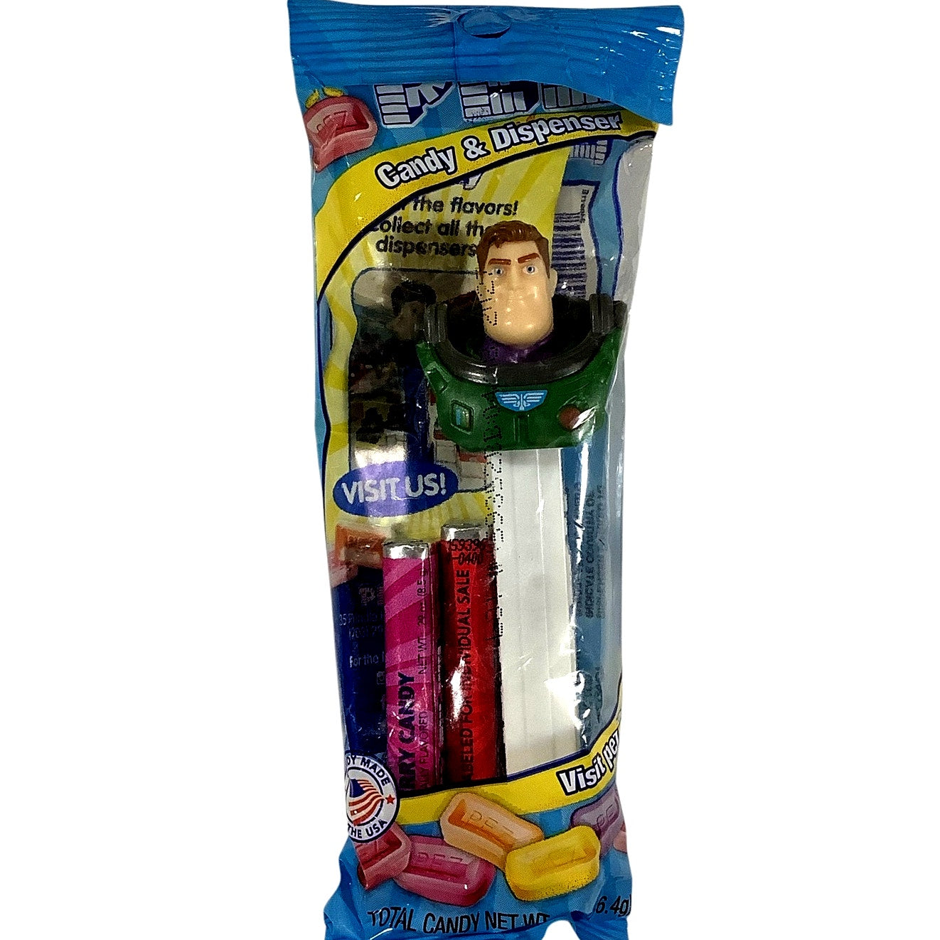 Alpha Class Buzz Lightyear (Current) Pez Candy Dispenser, Sealed NIP Product