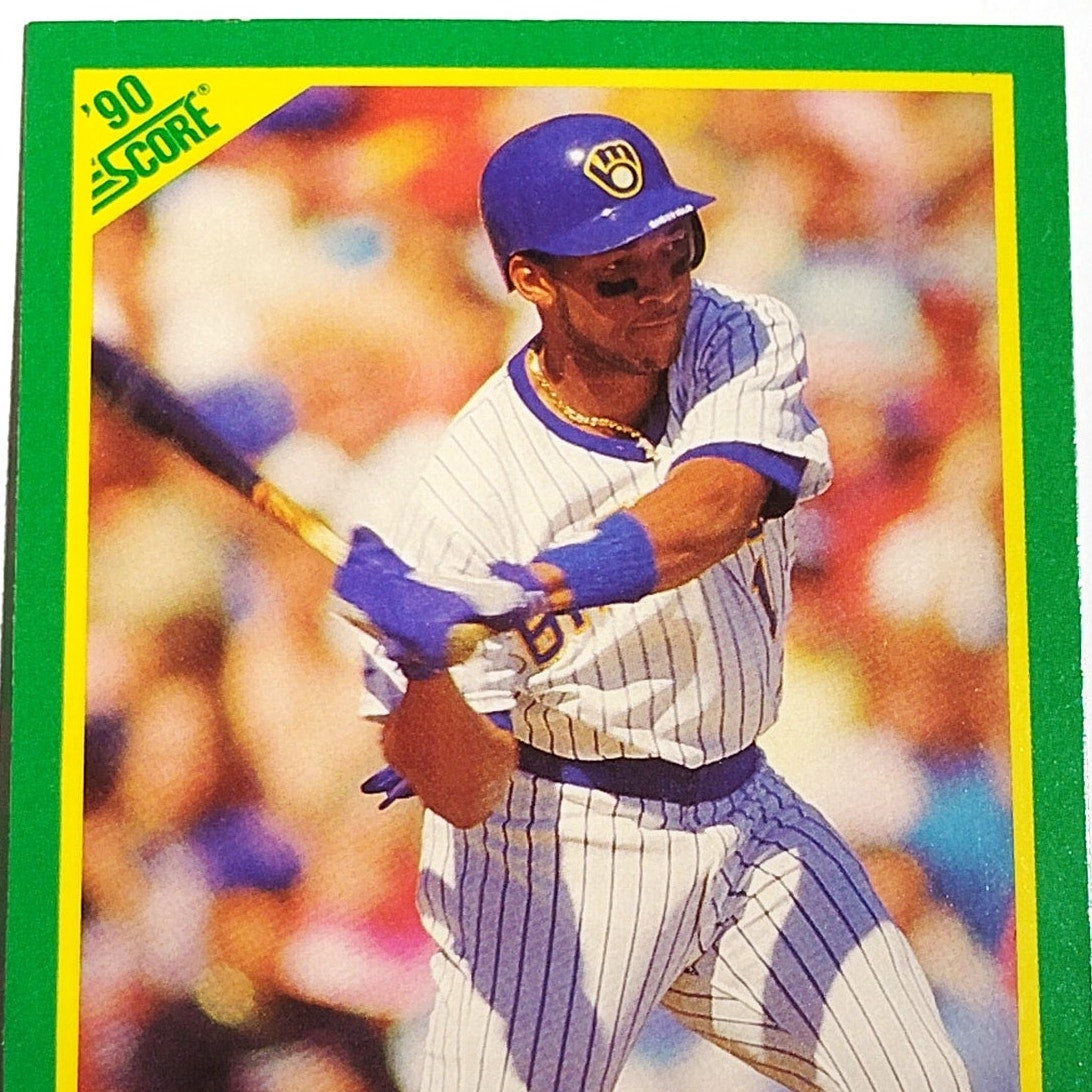 1990 Score Gary Sheffield Card No. 97 Milwaukee Brewers 3B VG/EX