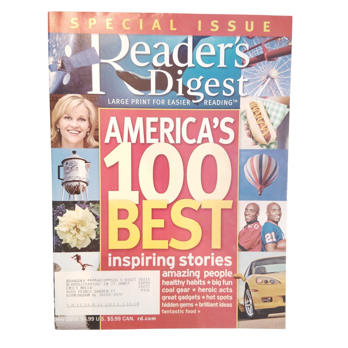Reader's Digest May 2006 America's 100 Best Special Issue Large Print