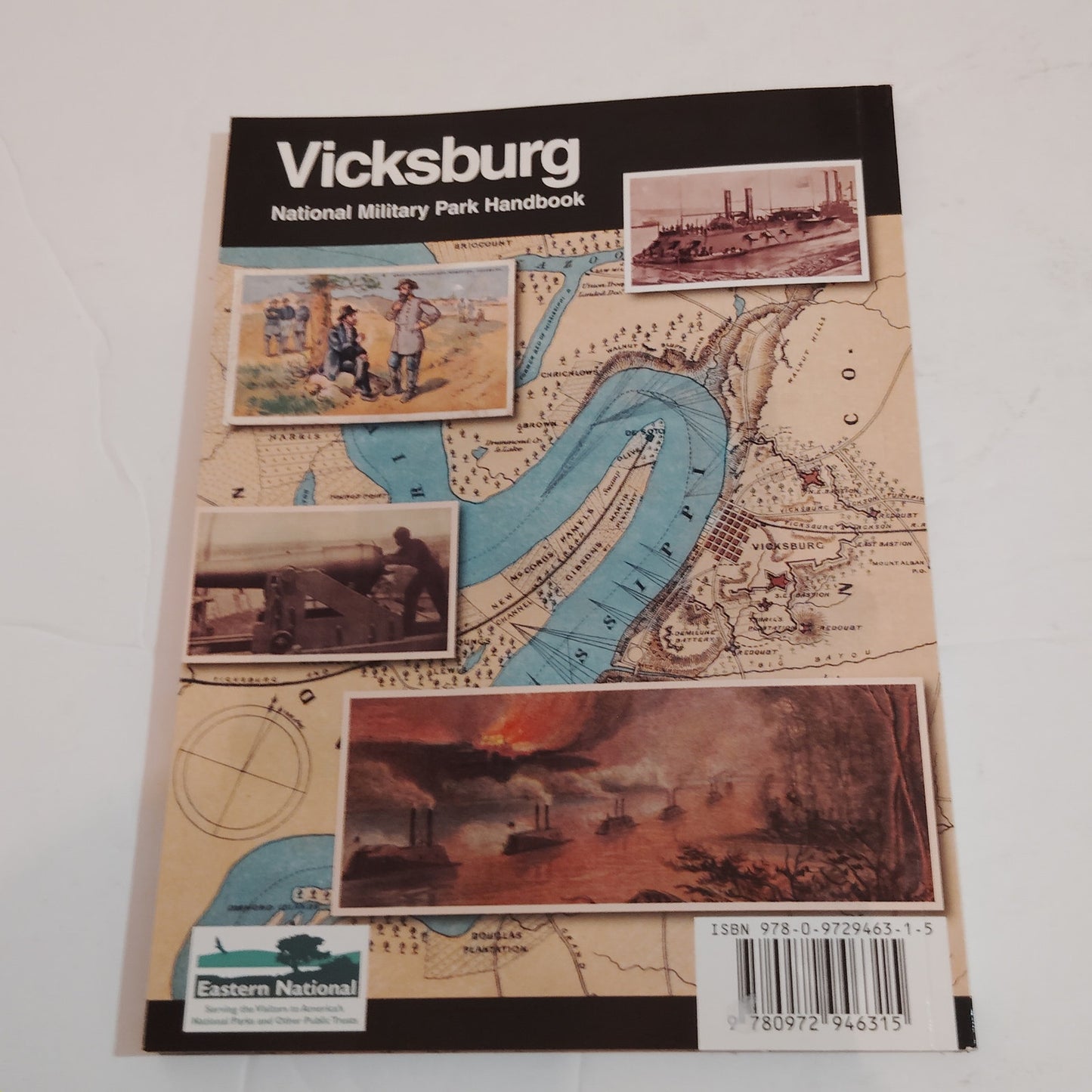 Vicksburg Natl Military Park Handbook 2010 PB LN Civil War Assault Artwork