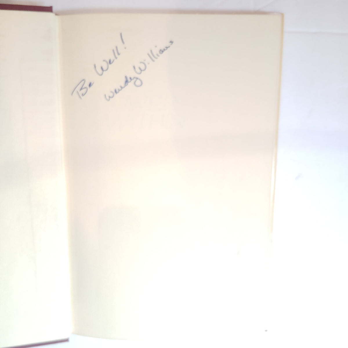 Wendy Williams - The Power Within Signed 1st Edition 1990 Hardcover