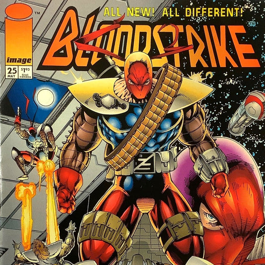 Bloodstrike #25, Images of Tomorrow, May 1994, NM 9.4, Image Comics