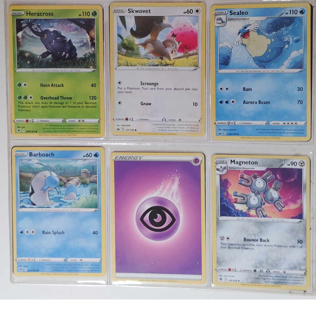 18 Random Pokémon Cards Pictured, Actual Photos Provided