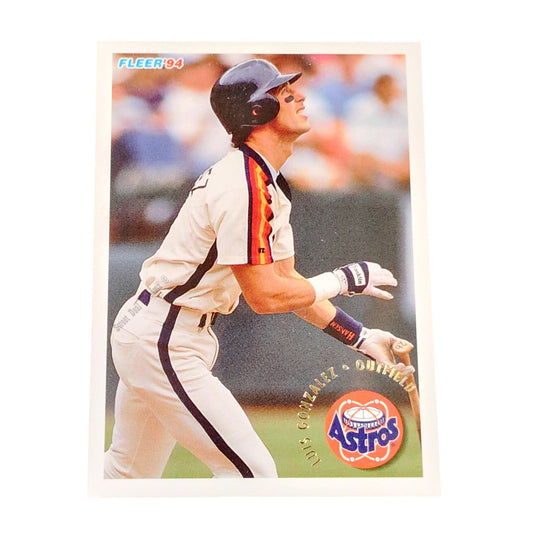 Luis Gonzalez, Florida Marlins, #491, 1994 Fleer Baseball Collector's Card
