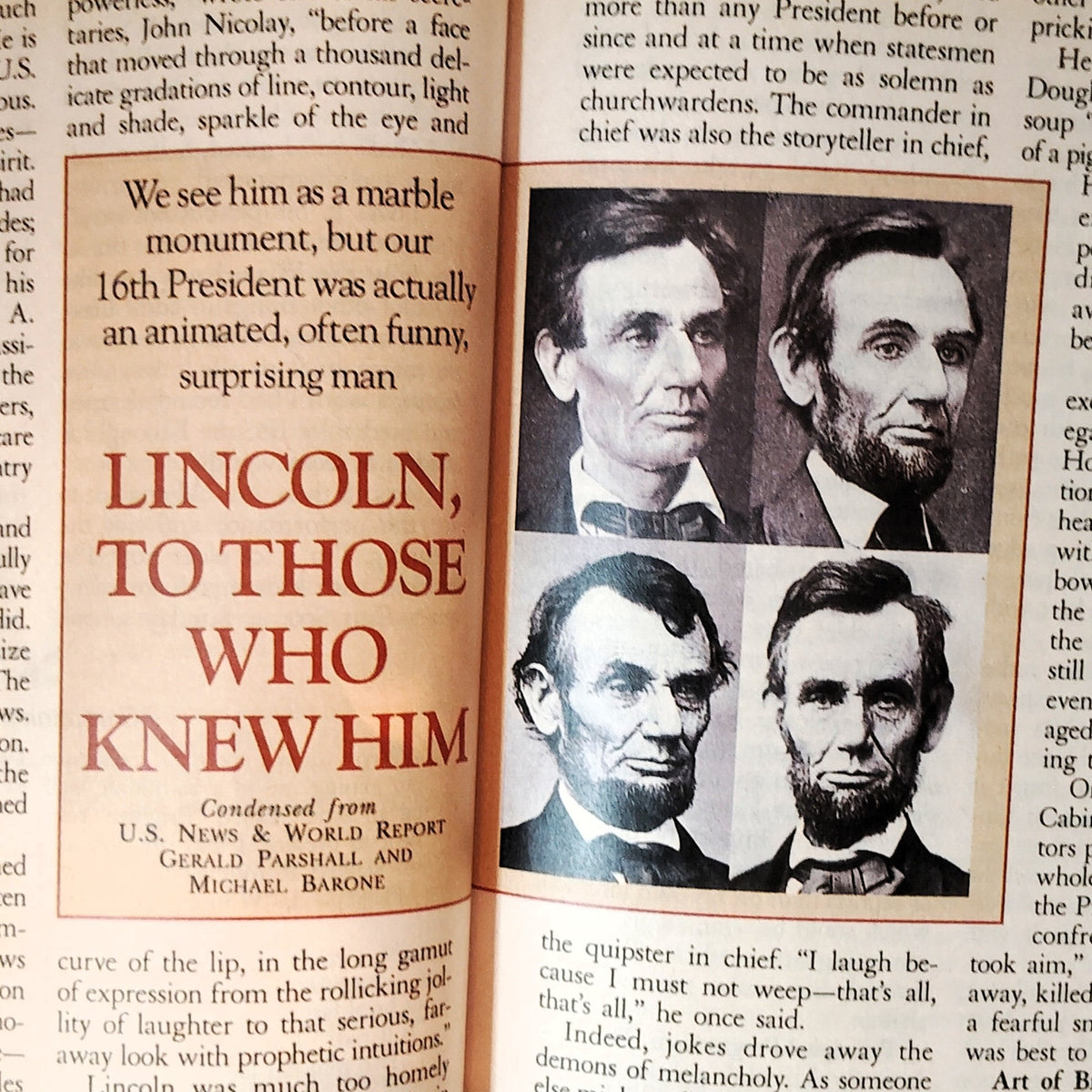 Reader's Digest February 1993 Vintage Magazine - I Don't Accept Children Dying