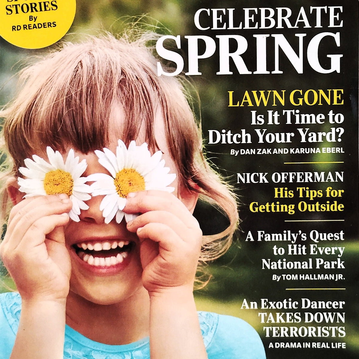 Reader's Digest March/April 2023 Celebrate Spring Magazine Back Issue