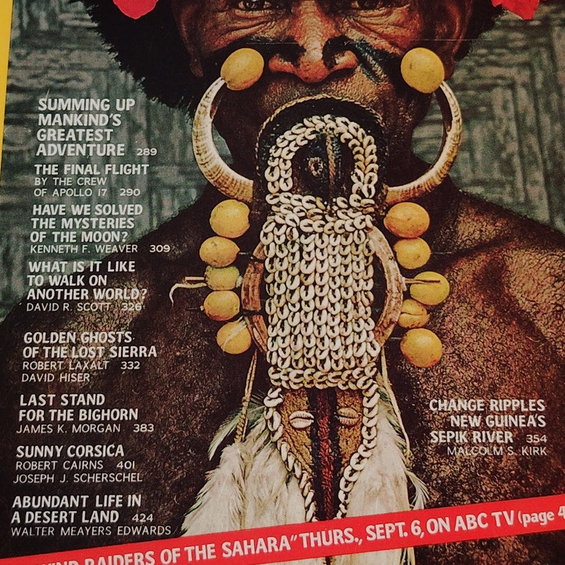 National Geographic – September 1973, Apollo Missions, Bighorn Sheep, Corsica
