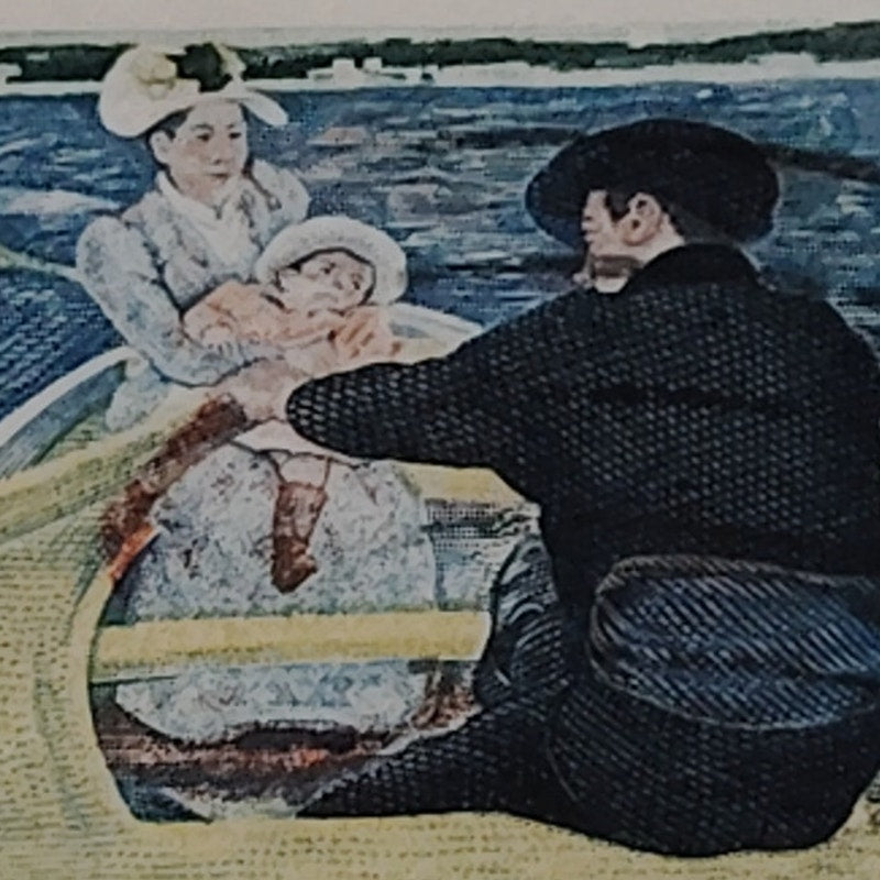1966 Scott #1322 – 5¢ Mary Cassatt / The Boating Party – Canceled