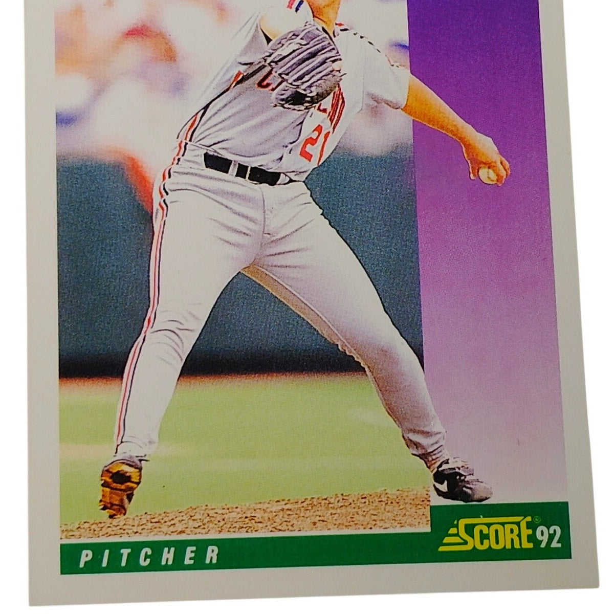 1992 Score Greg Swindell #371 Cleveland Indians LH Pitcher MLB Baseball NM