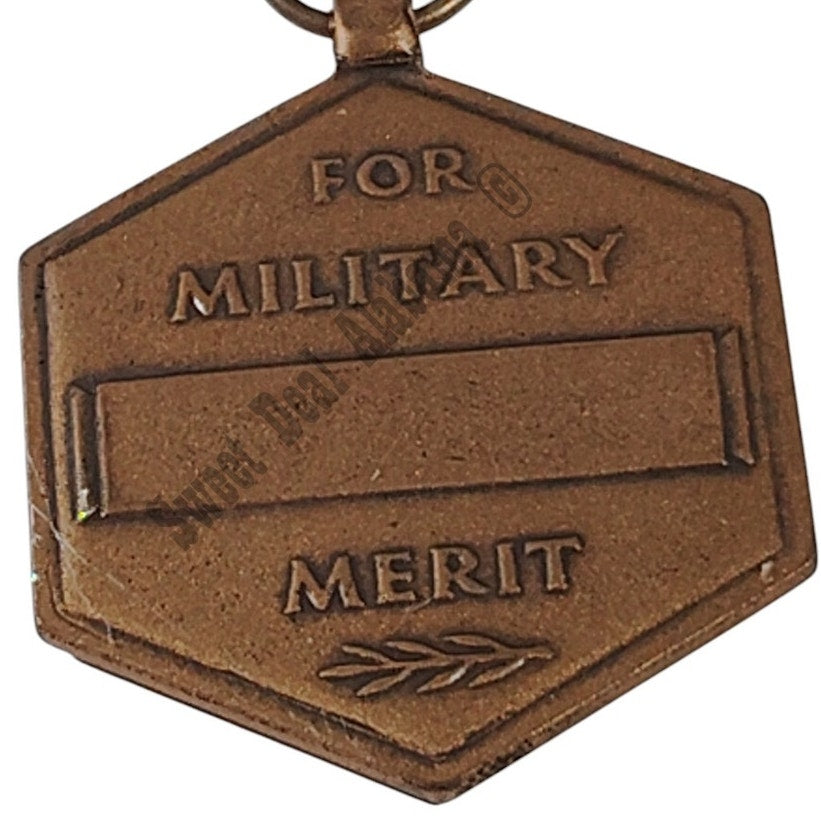 U.S. Army Commendation Medal Pinback, 1-3/8"W x 1-1/2"H, 3-1/4"H Overall