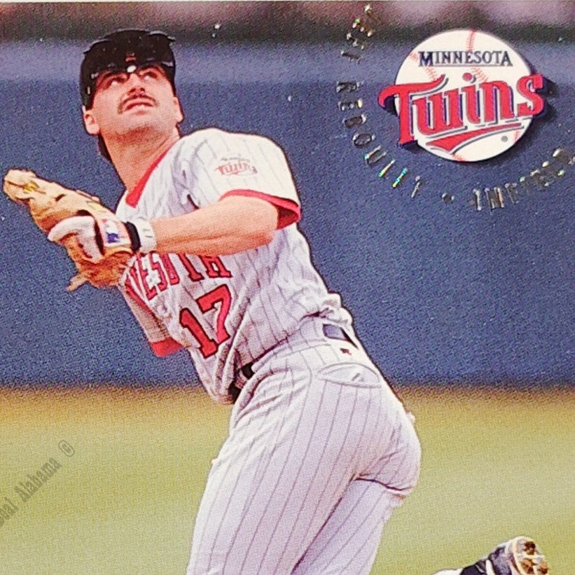 Jeff Reboulet, Minnesota Twins, #218, 1994 Fleer Baseball Collector's Card