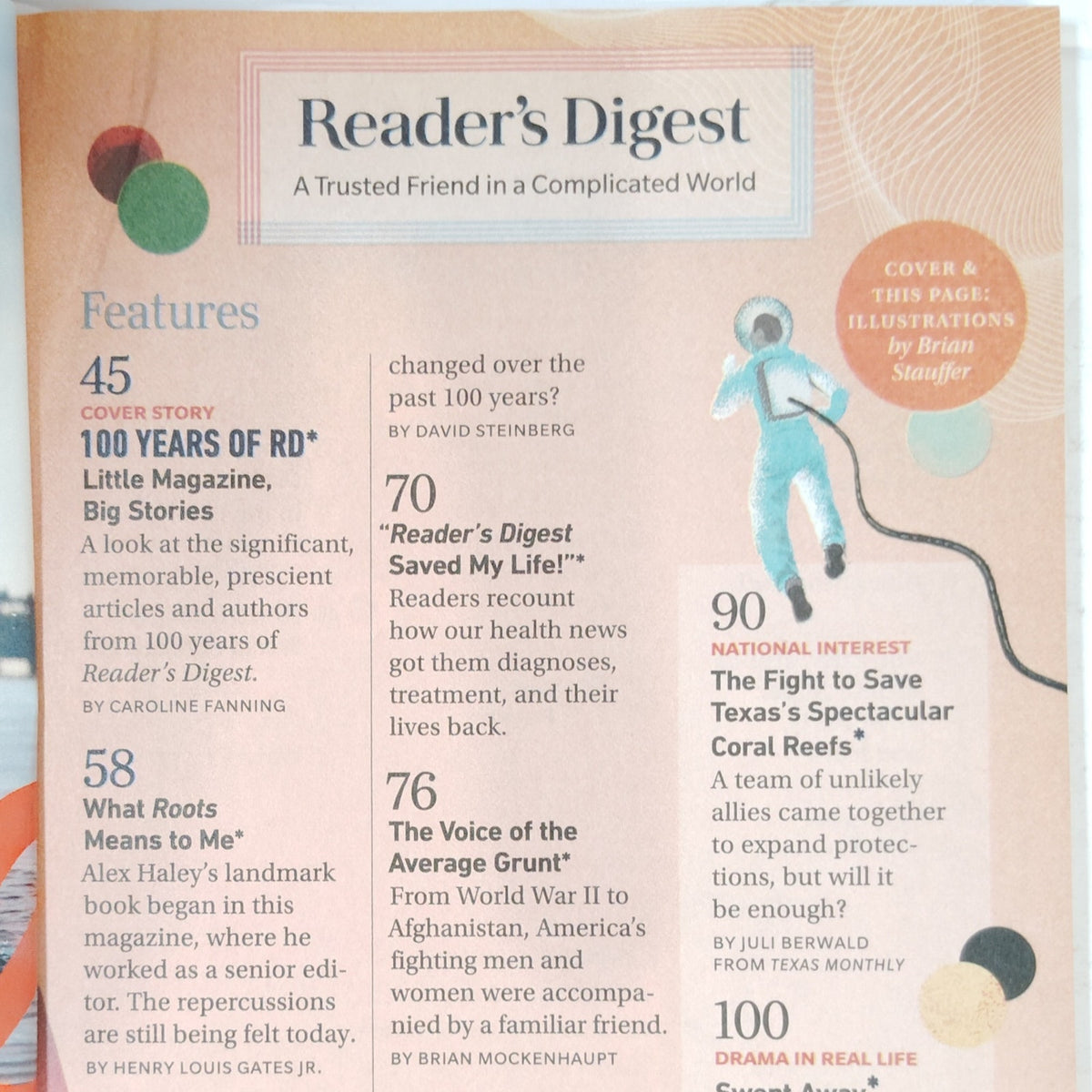 Reader's Digest February 2022 100th Anniversary Issue Centennial Magazine