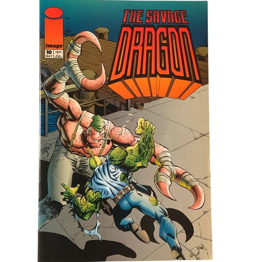 Savage Dragon, No.10, April 1994, Image Comics, NM+ 9.6
