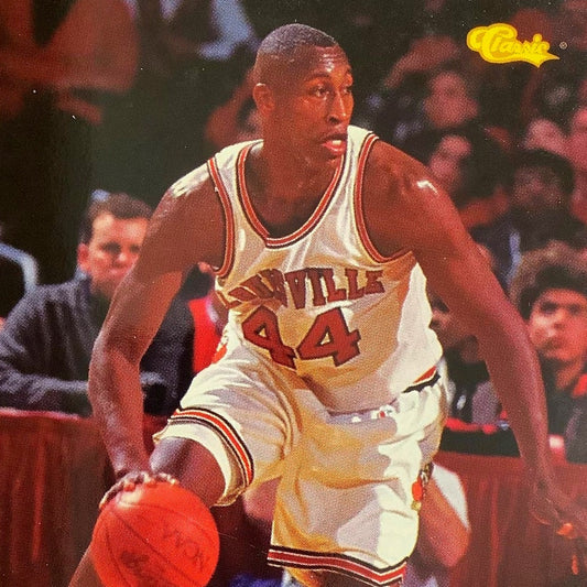 Clifford Rozier, Univ. Louisville (F), Classics 1994 Draft Picks Card 33 EXC