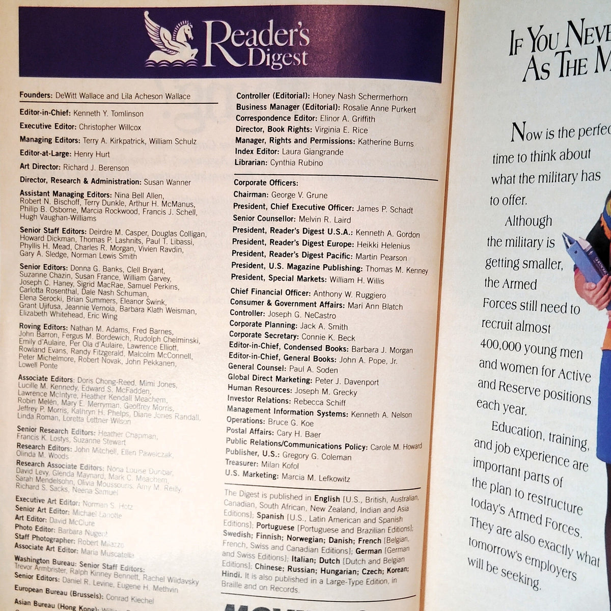 Reader's Digest May 1995 Magazine Welfare Gone Haywire Vintage Back Issue