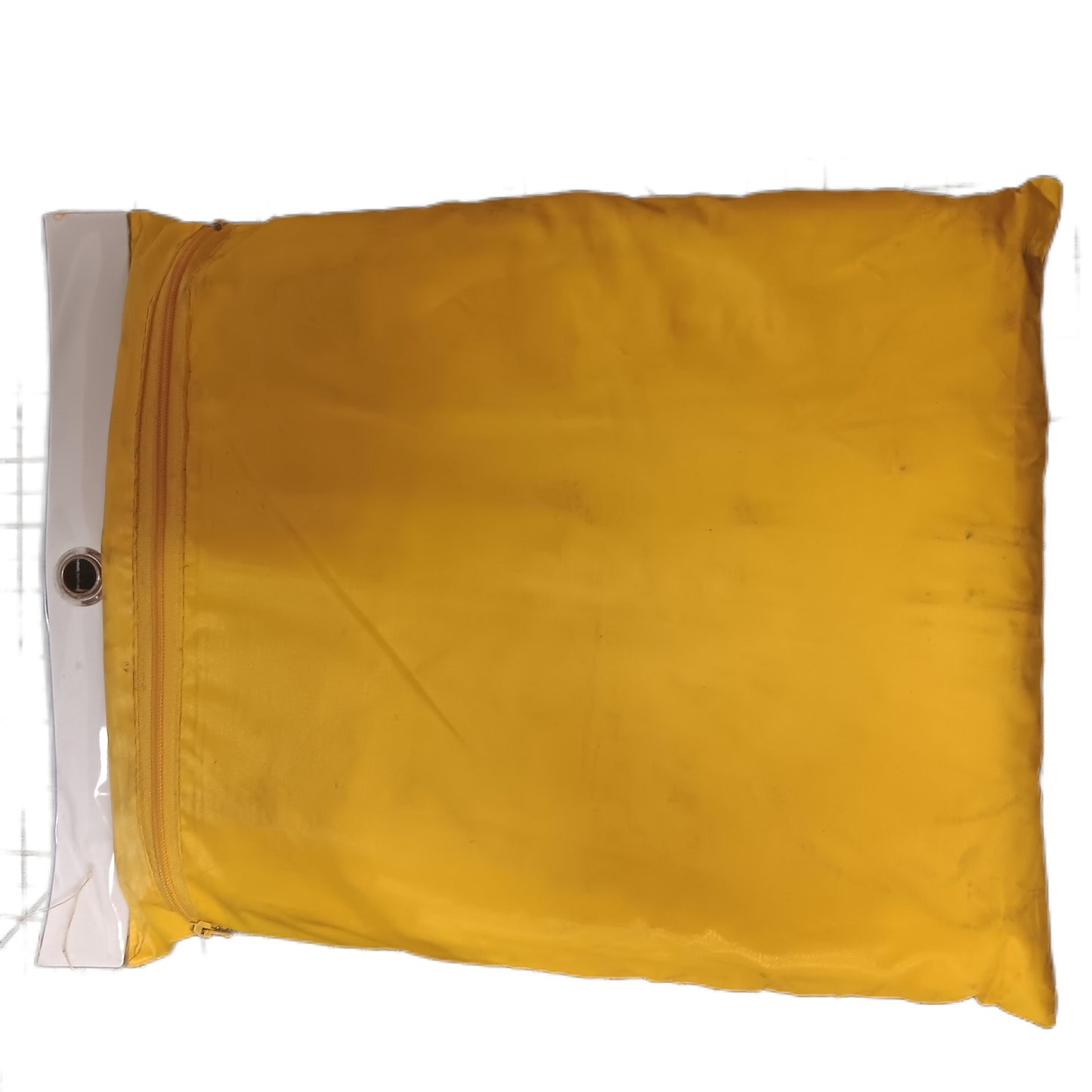 XXL Yellow Waterproof Reflective 3-Piece Rain Suit with Detachable Hood