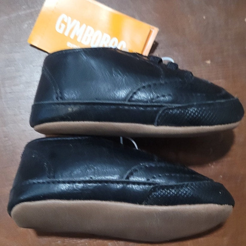 Gymboree Infant Black Slip-On Dress Shoe – Special Occasion, 3–6 Months