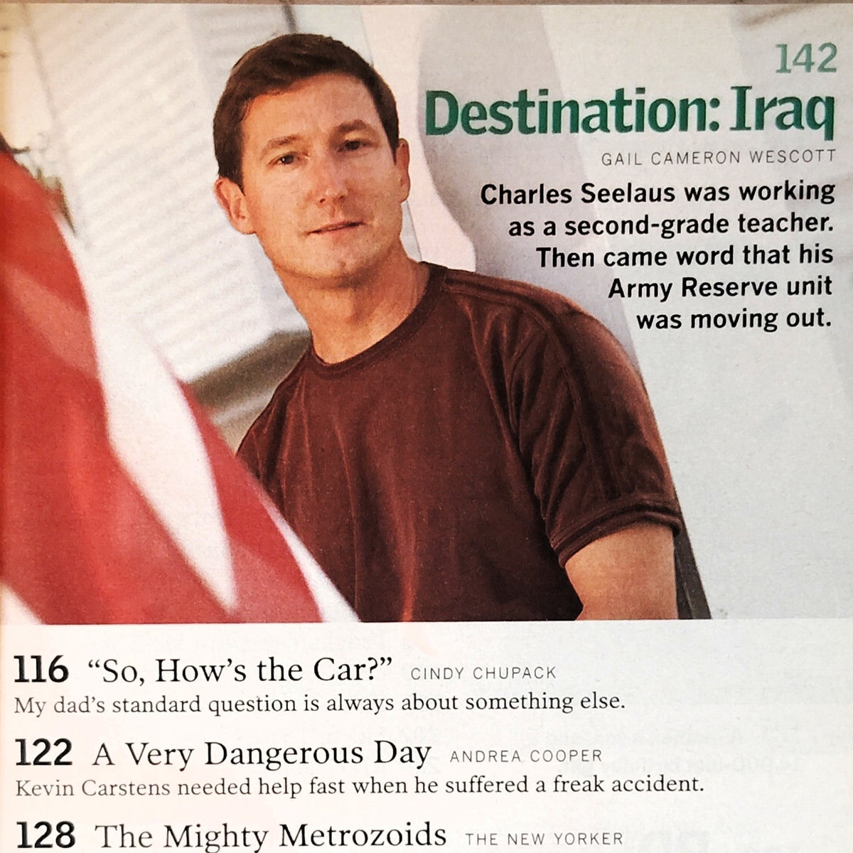 Reader's Digest November 2004 Angelina Jolie Cover Back Issue Magazine