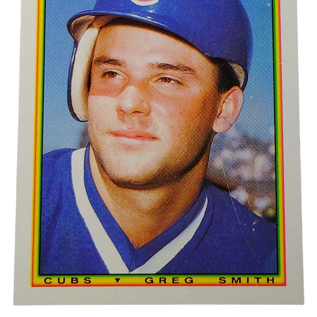 1990 Bowman Greg Smith #31 Chicago Cubs Catcher MLB Baseball Card NM