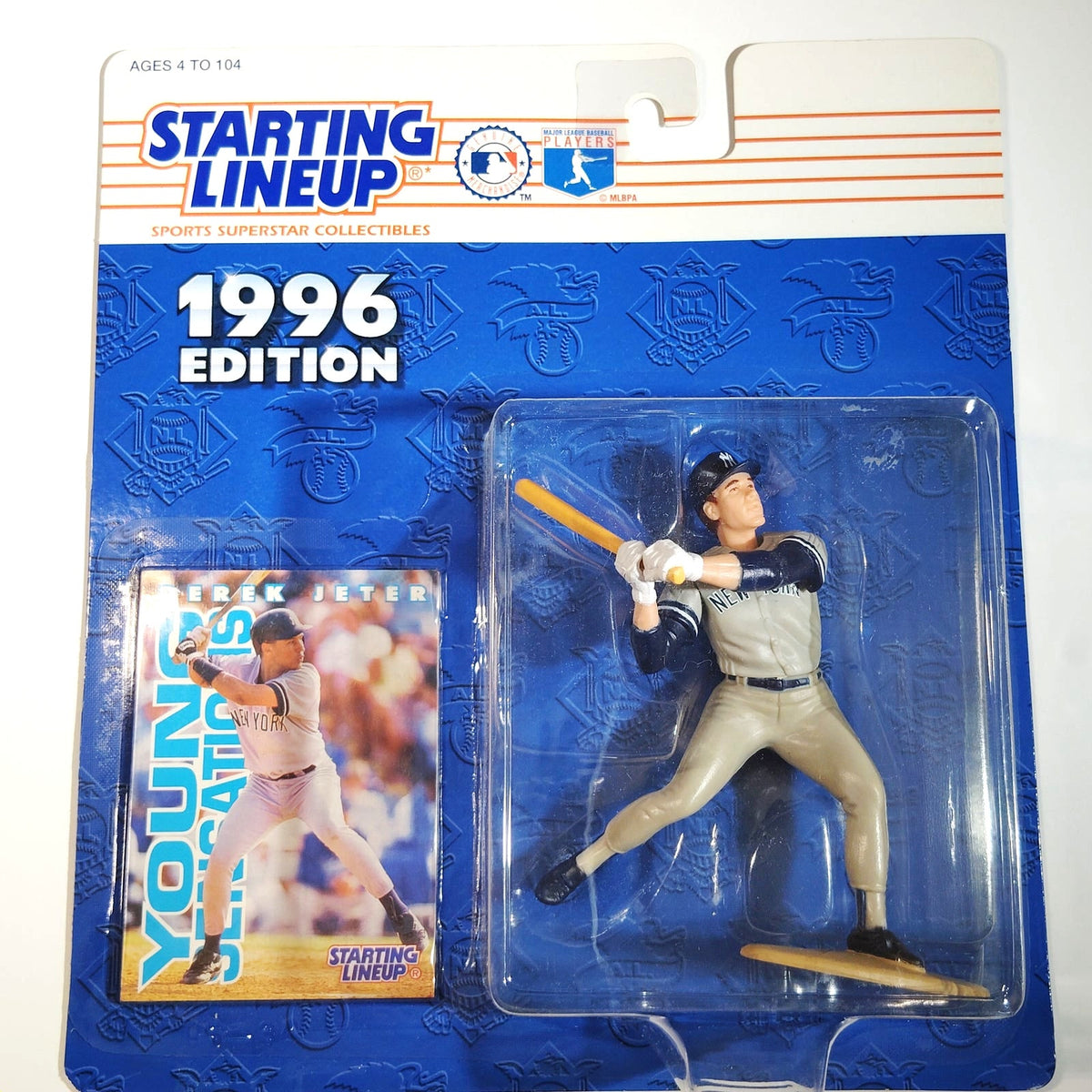 1996 Kenner Starting Lineup Derek Jeter New York Yankees Action Figure