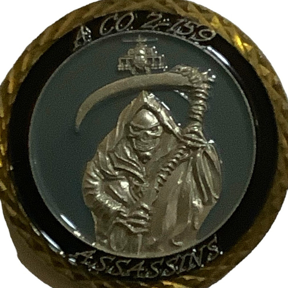 A Company 2-159 Assassins Operation Iraqi Freedom 2007-2009 Challenge Coin