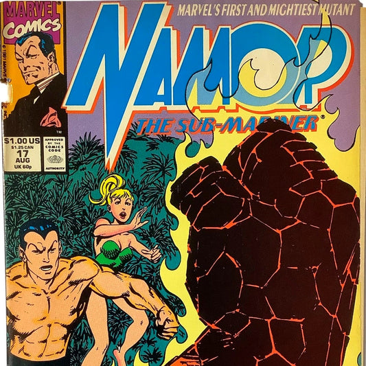 Marvel's Namor #17, August 1991, Fire and Stone, VF 8.0
