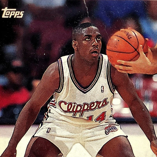 Randy Woods, Los Angeles Clippers, 1993 Topps Collector's Card 56, EXC