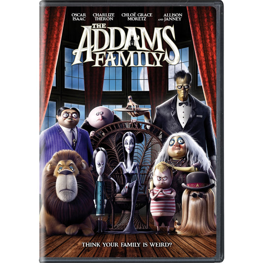 The Addams Family DVD 2019 Animated Comedy Family Oscar Isaac Charlize
