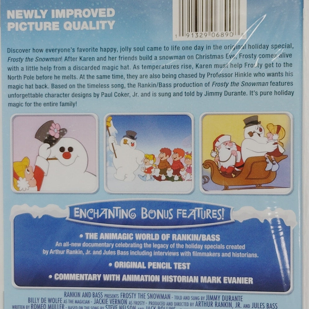 Frosty the Snowman (DVD, Deluxe Edition, 2018) Classic Rankin/Bass Holiday