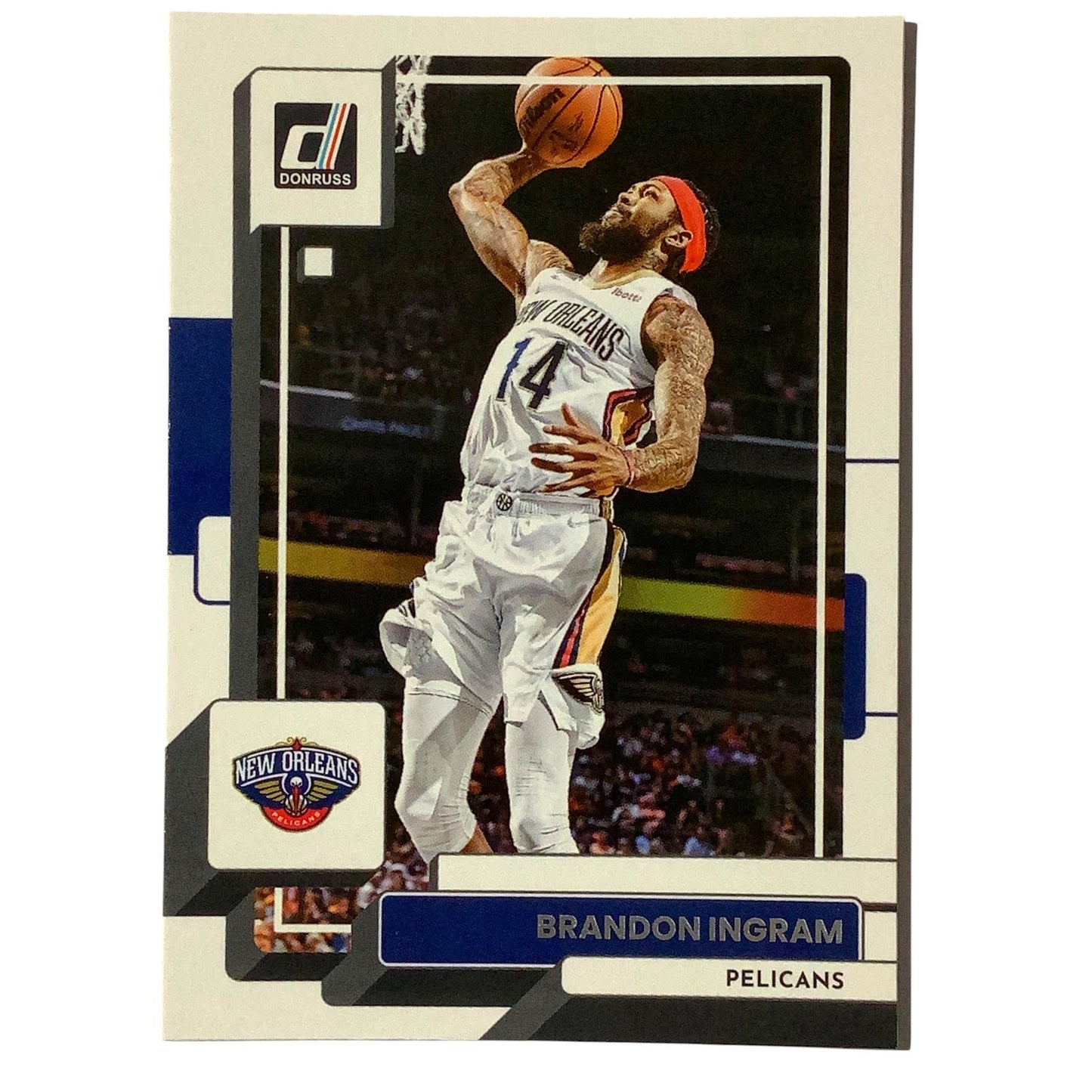 Brandon Ingram - New Orleans Pelicans, Card #162, 2022-23 NBA Panini-Donruss