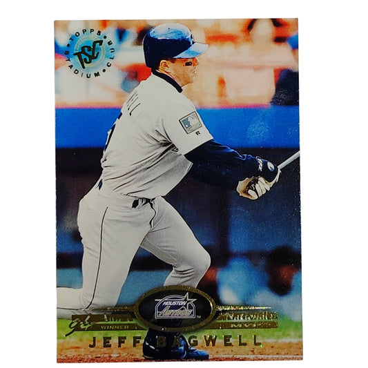 1995 Stadium Club #375 Jeff Bagwell MVP Award Winner Houston Astros 1B - VG/EX