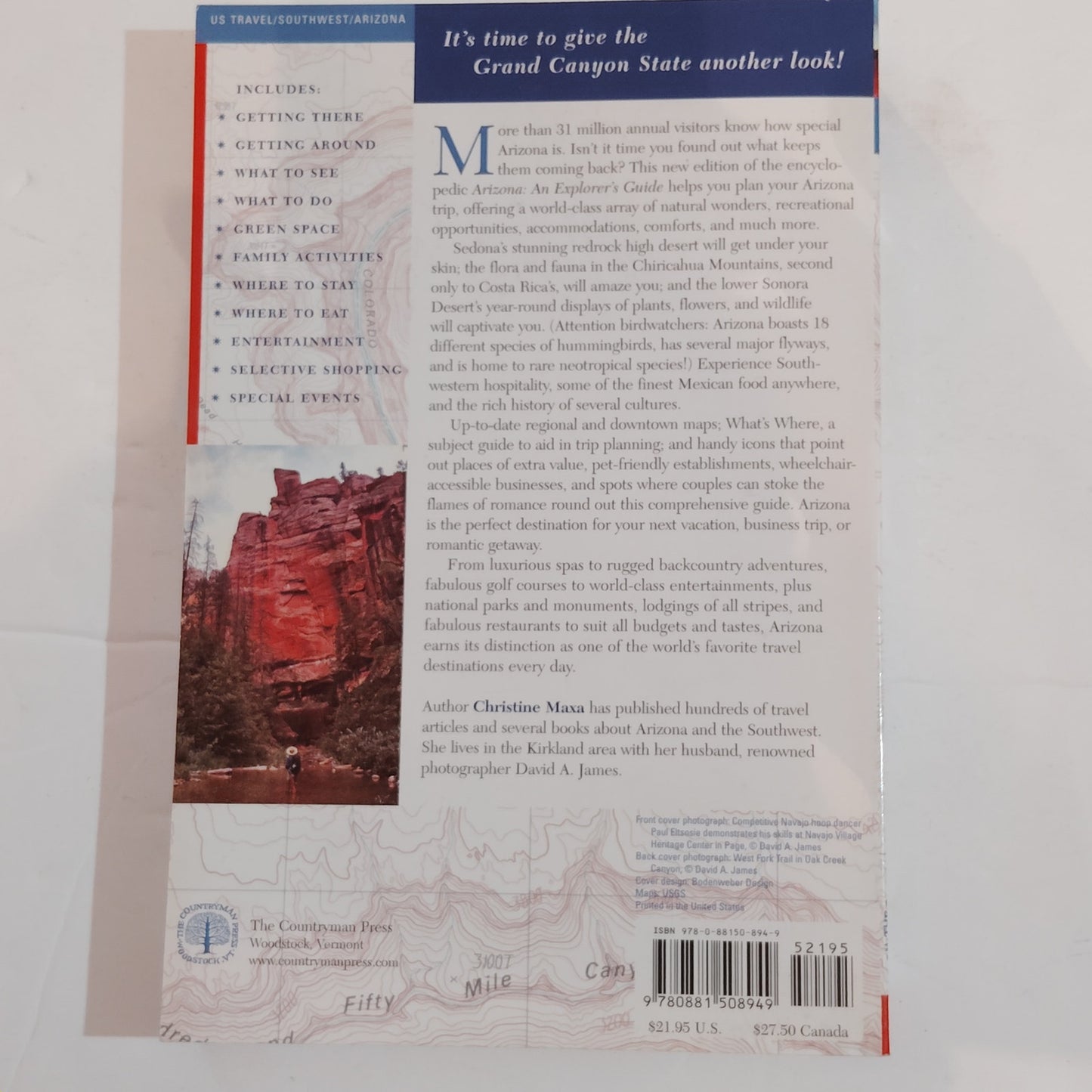 Explorer’s Guide Arizona Complete Travel Book 2011 Softcover Southwest Guide