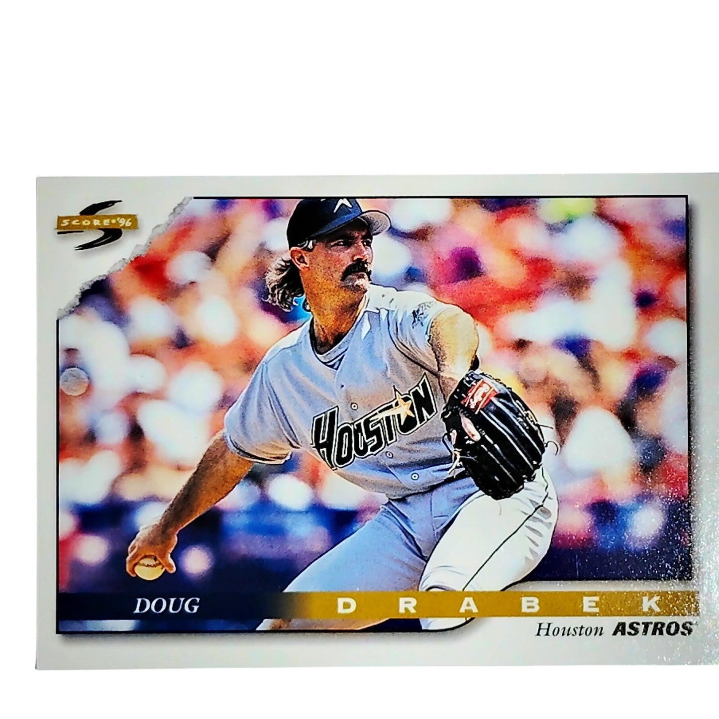 1996 Pinnacle Score Doug Drabek Card #109 Houston Astros P VG/EX