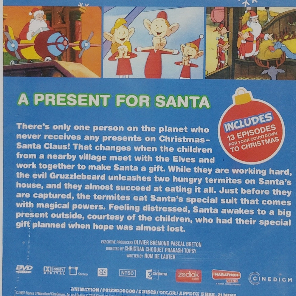 Secret World of Santa Claus: A Present for Santa (DVD, 2013) Animated 2-Disc Set