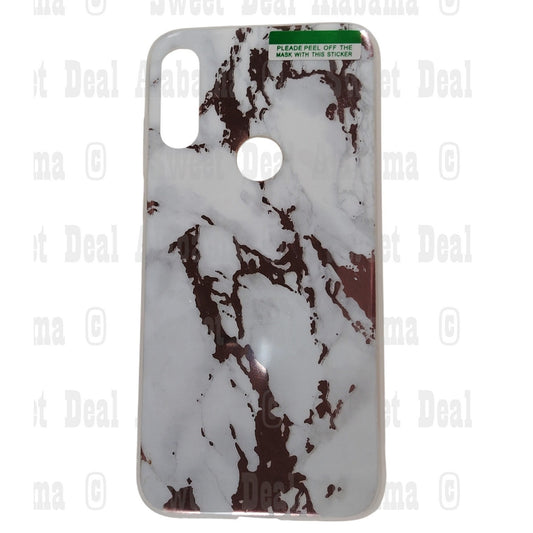 Gorgcase Cellphone Case For Motorola Moto E7, Marbled Graphics