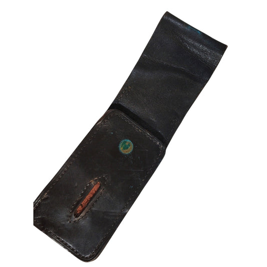 Vintage Leather Baton/Nightstick Holster, No Strap, Unmarked, Non-Functional